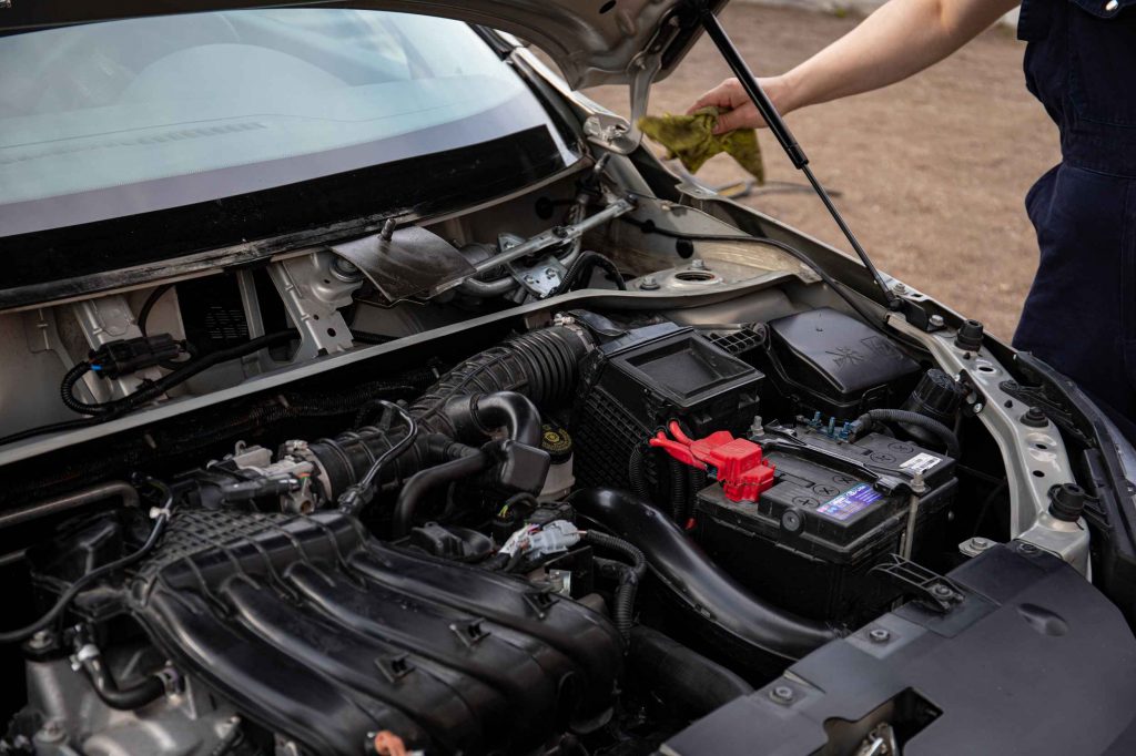 How to clean engine bay