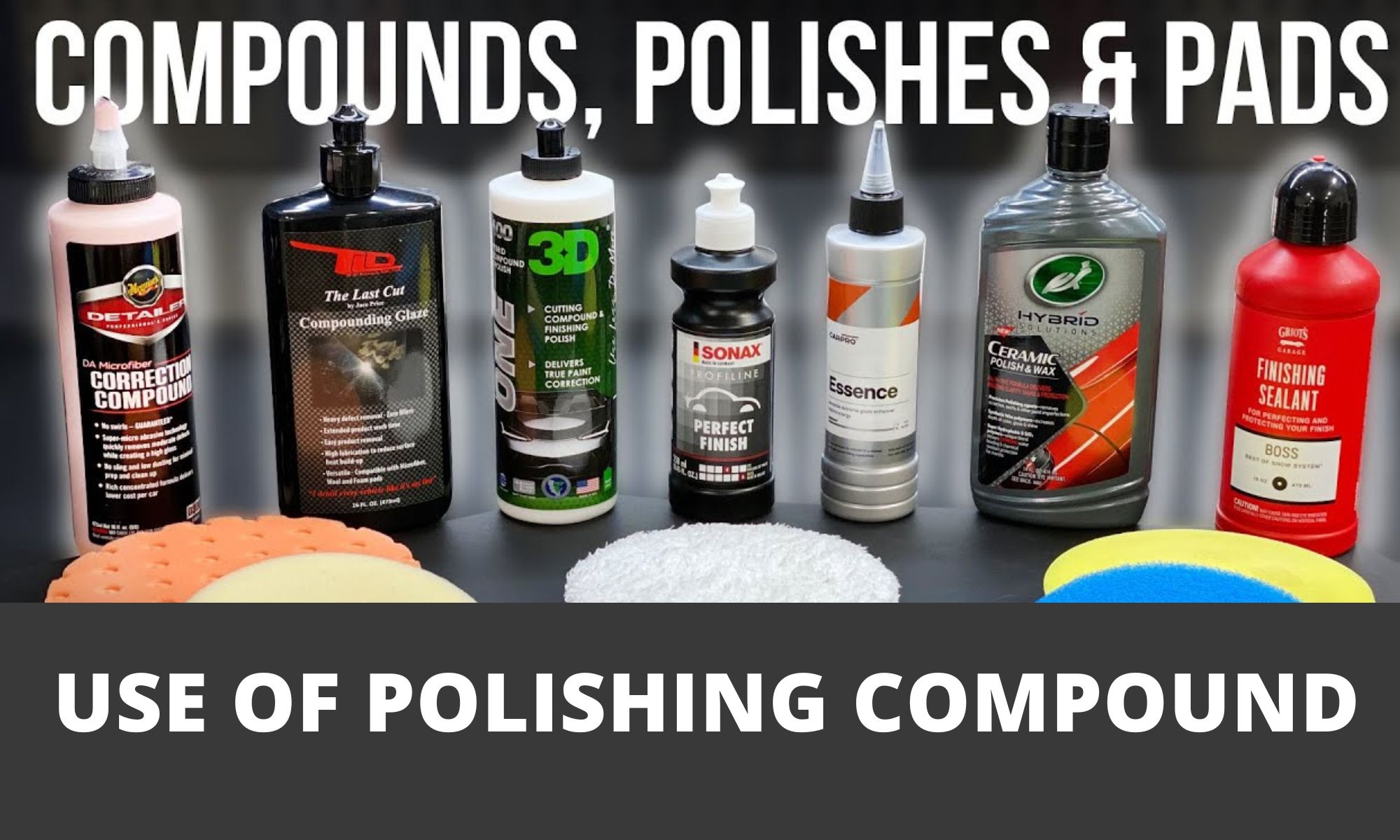 Use of Polishing Compound