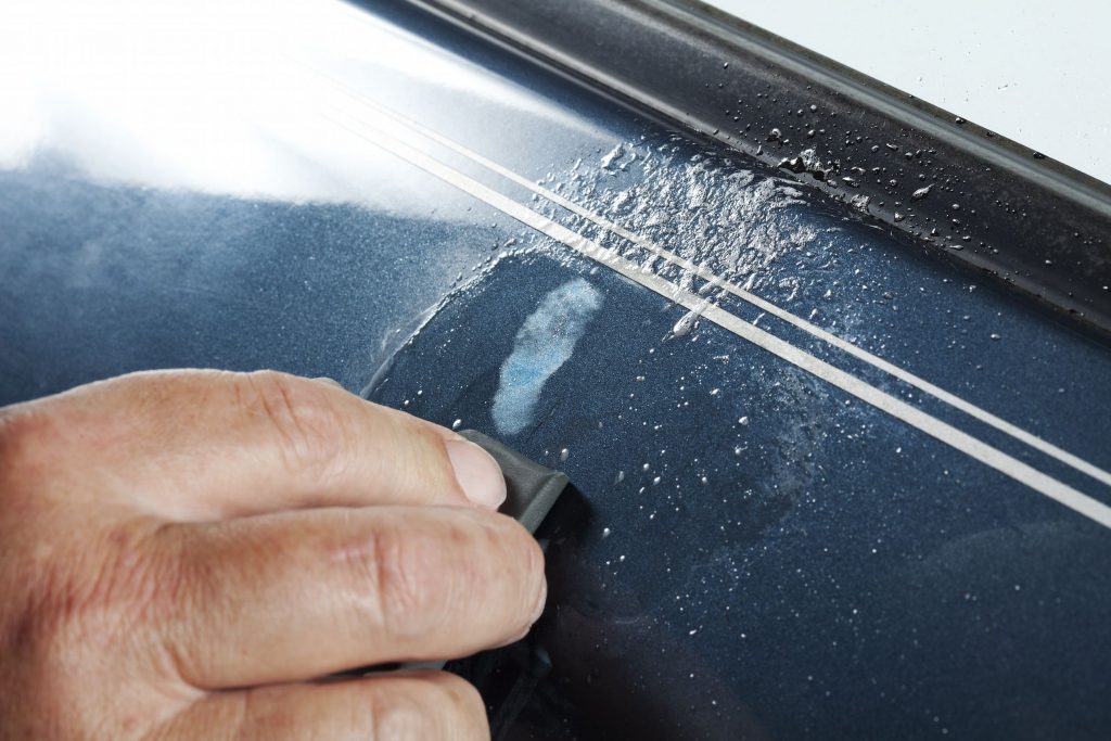 Steps for Fixing scratches